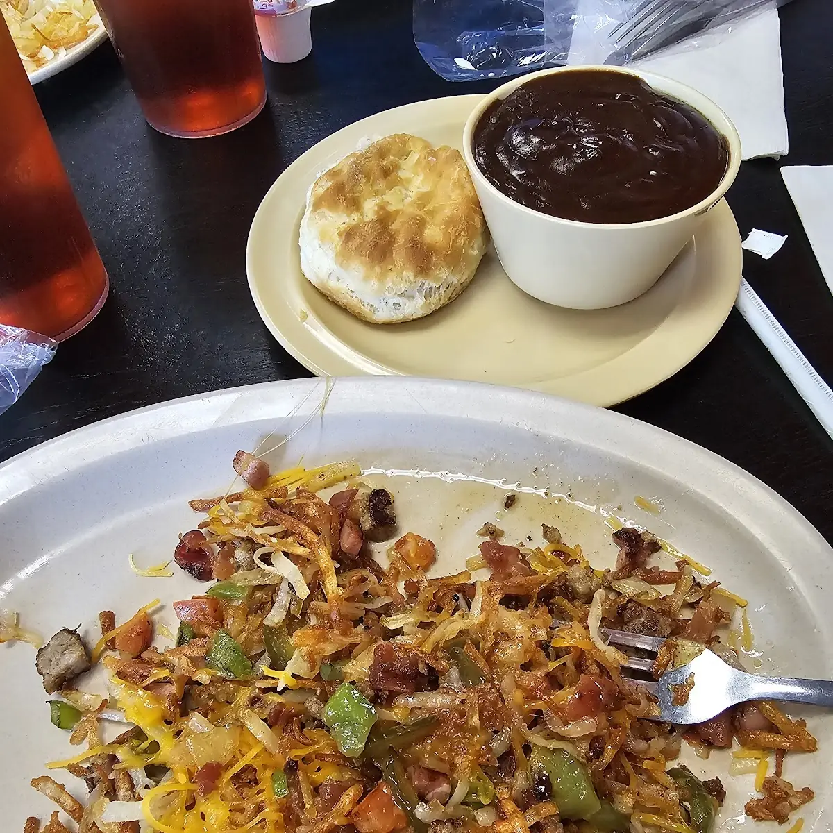 Rise & Dine Hash & Eggs