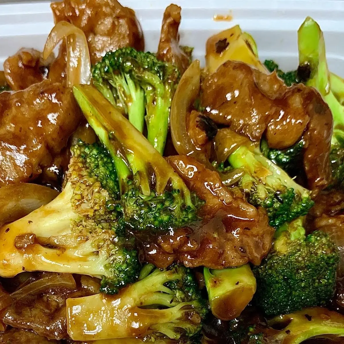Beef with Broccoli with Garlic Sauce