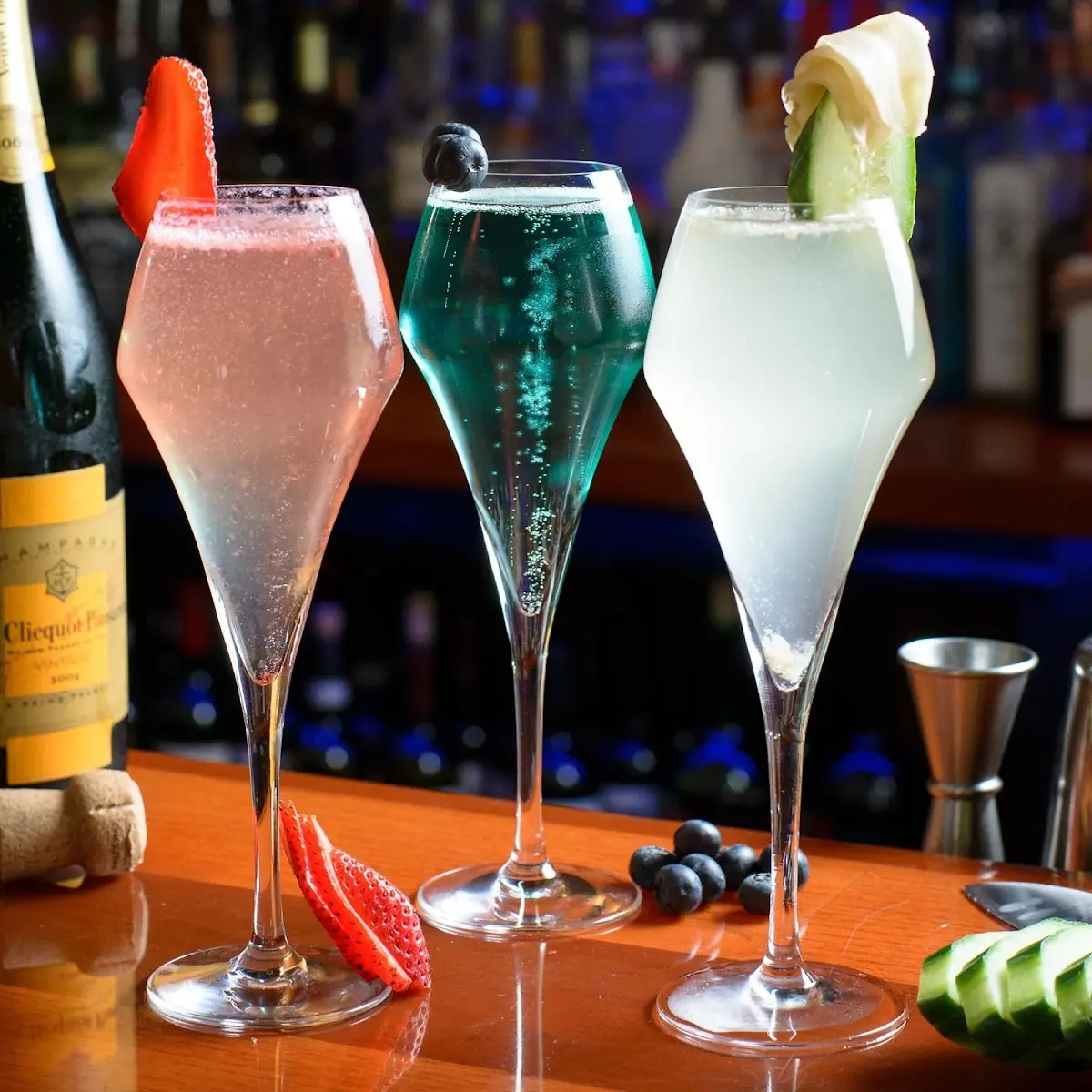 Strawberry Champagne Margarita