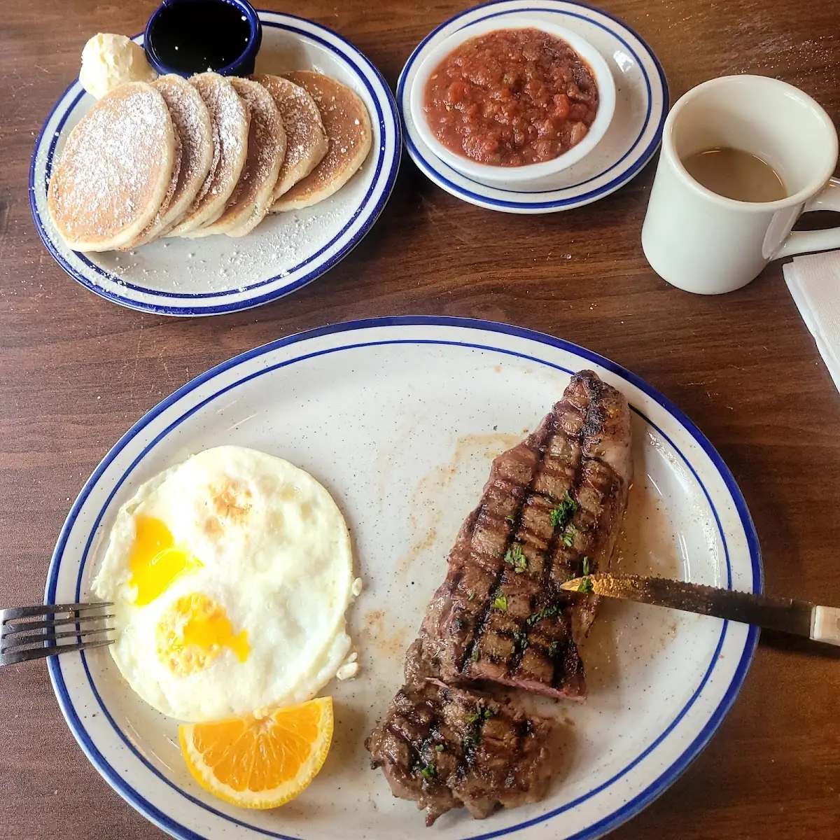 New York Steak & Eggs