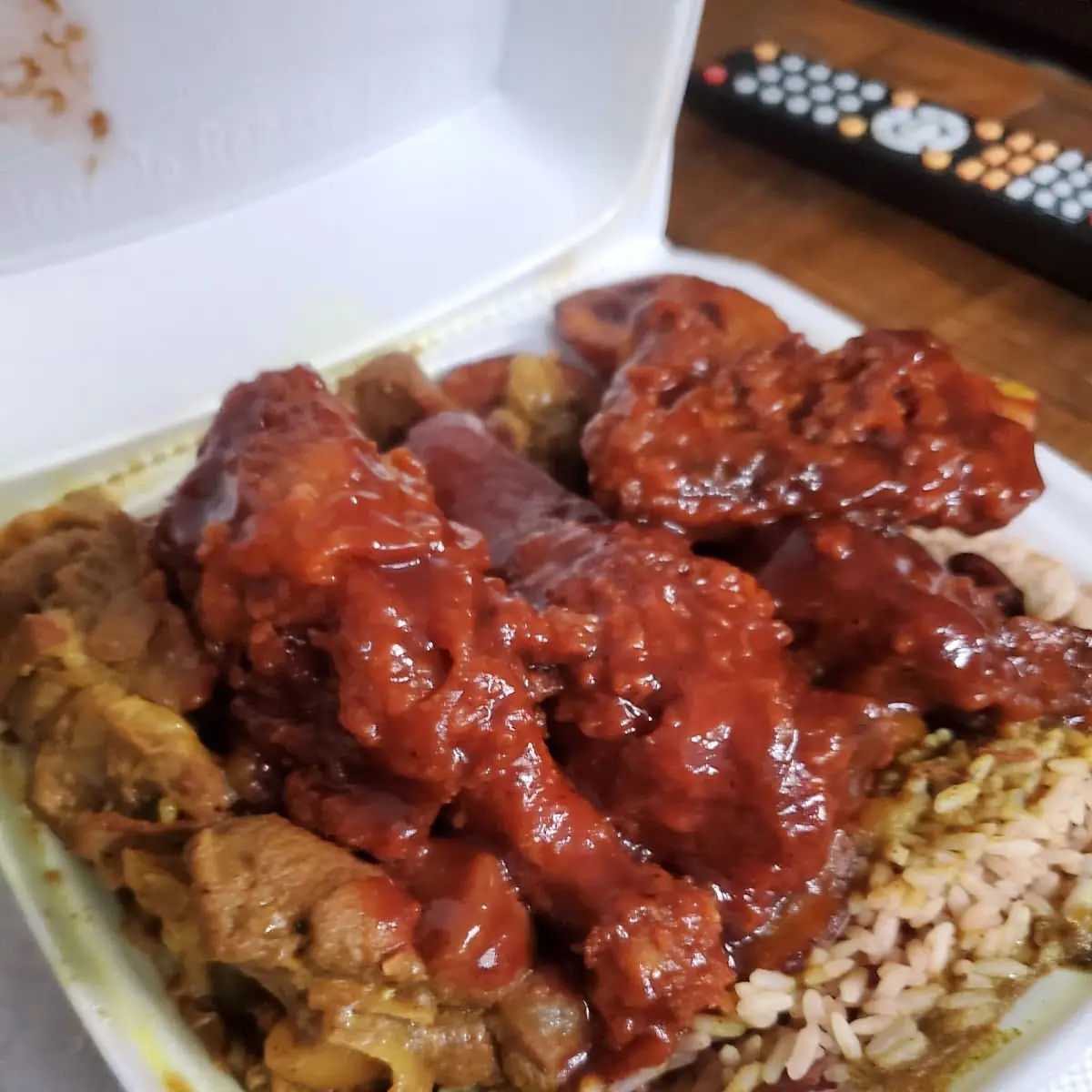 Rice & Peas and Plantains