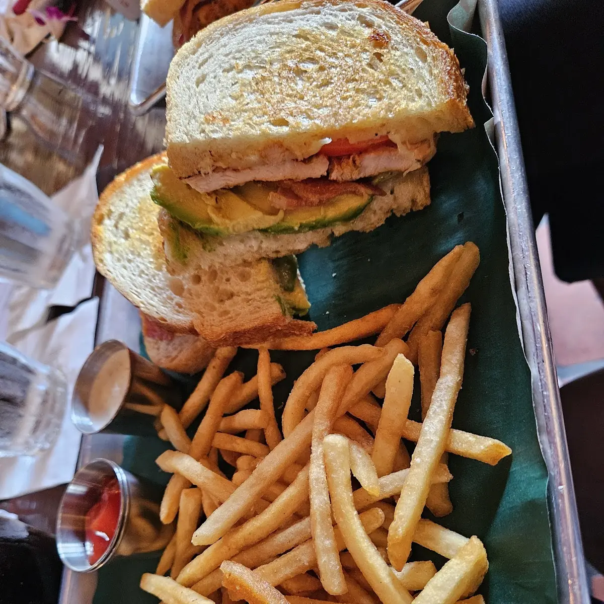 Grilled Chicken & Avo Melt