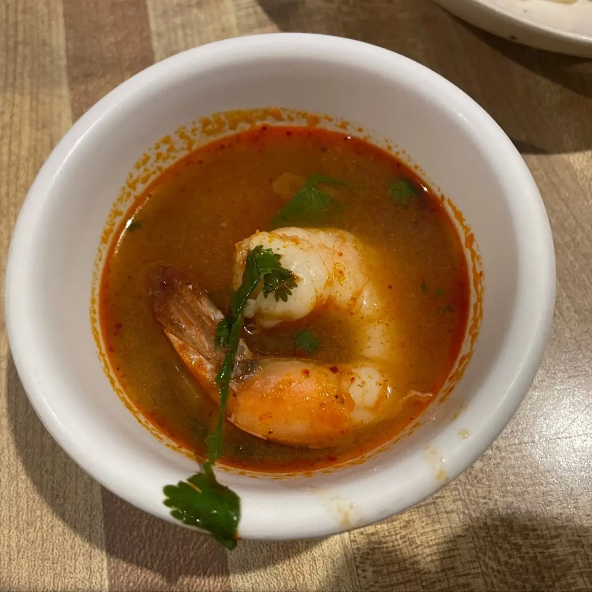 Tom Yum Gai Soup