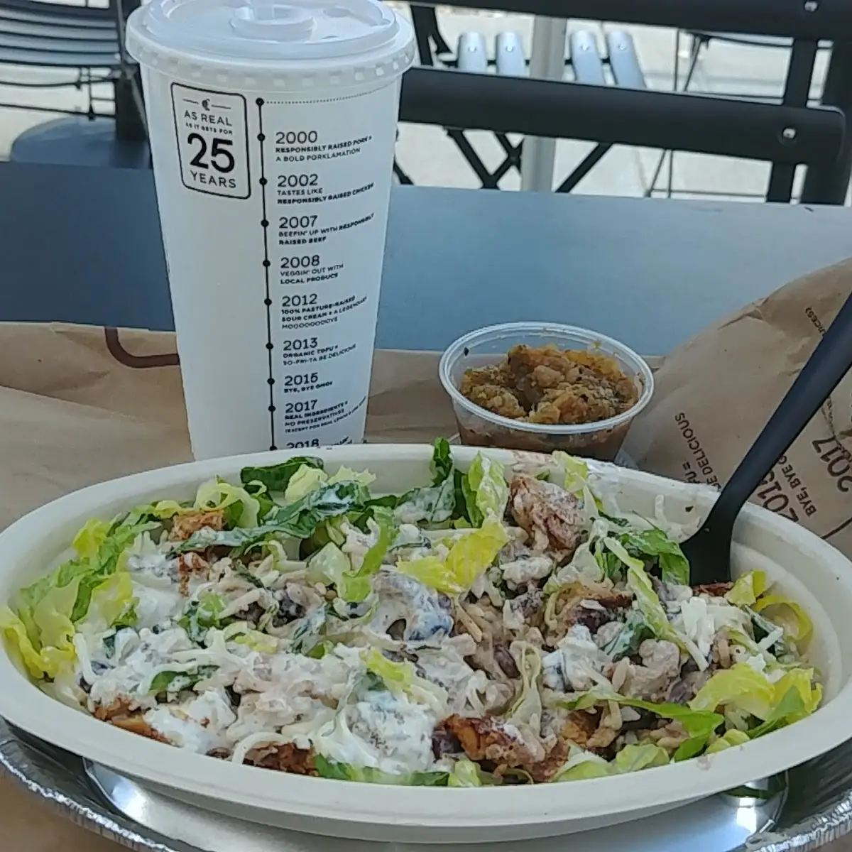 Chicken Bowl with Mild Salsa
