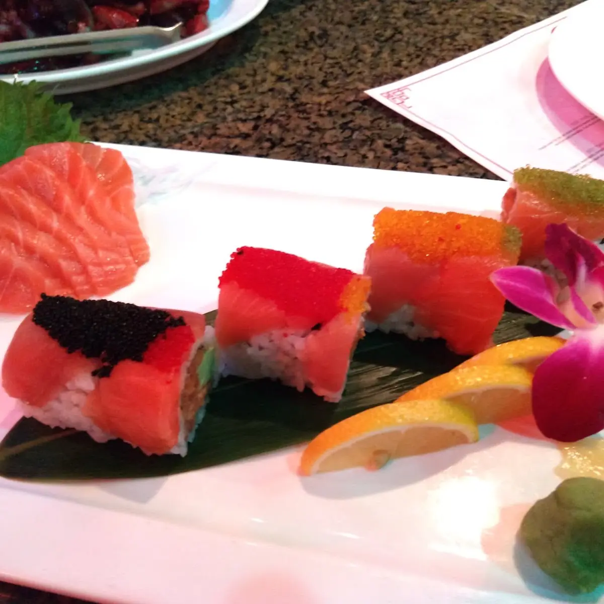 Special Salmon Sushi Roll