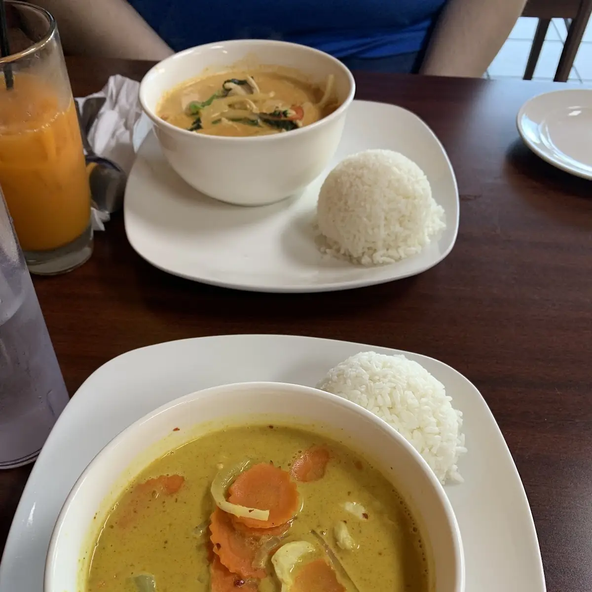 Yellow Curry and White Rice