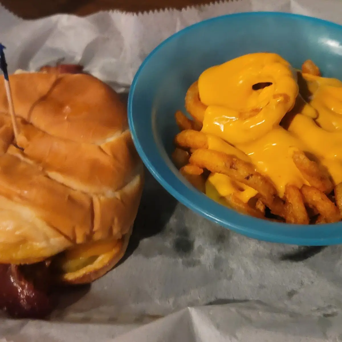 Twisters with Cheese and Bacon Chicken Sandwich with Cheese