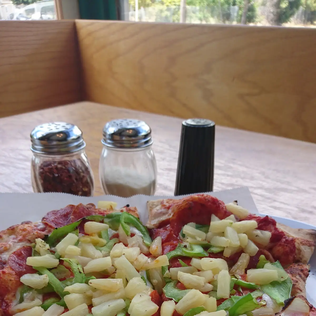 Lunch Pizza Slice Pineapple