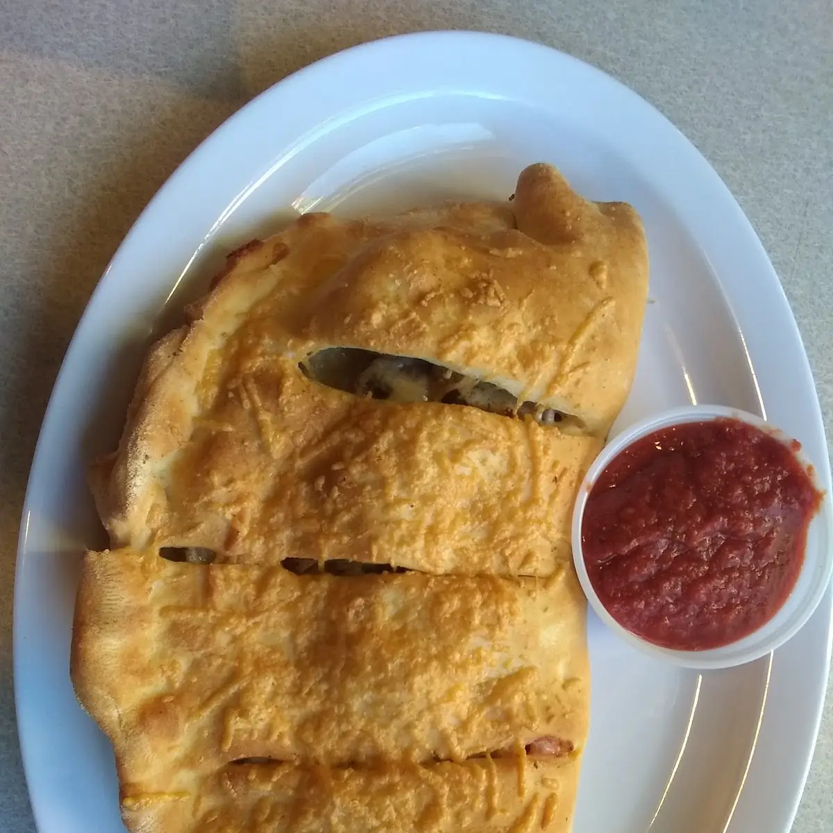 Meatball Calzone