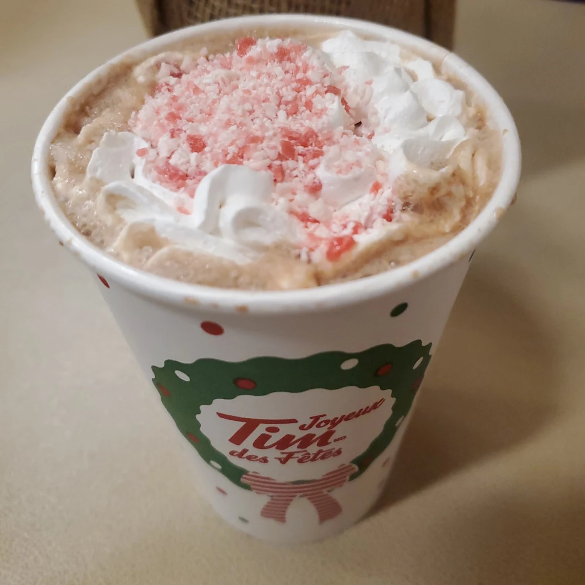 White Chocolate, Tim Hortons