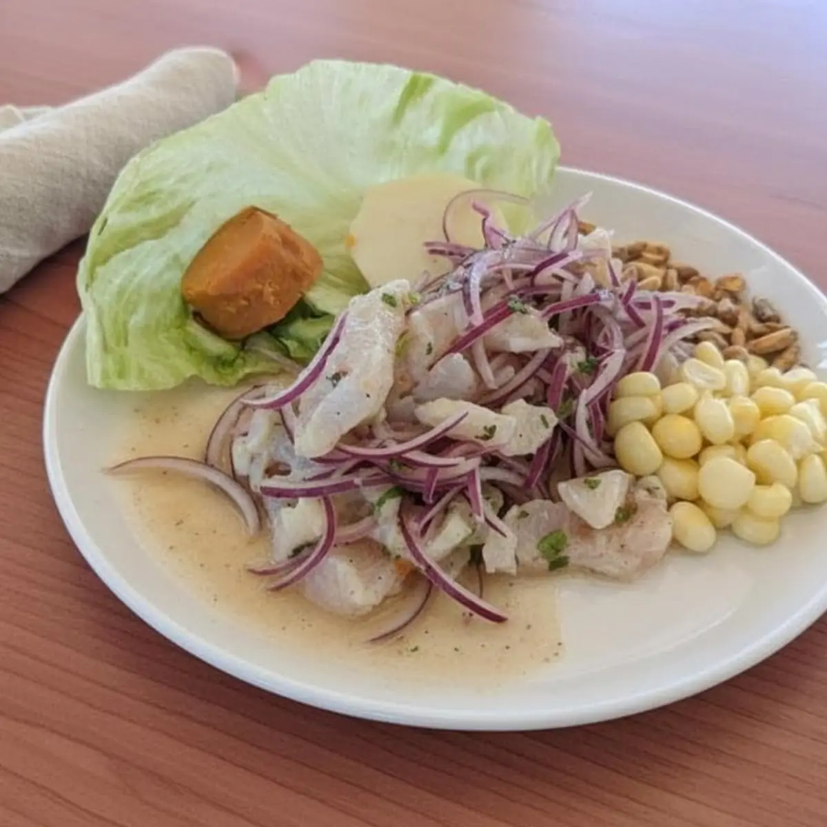 Ceviche Mixto 1 Dish in Peru