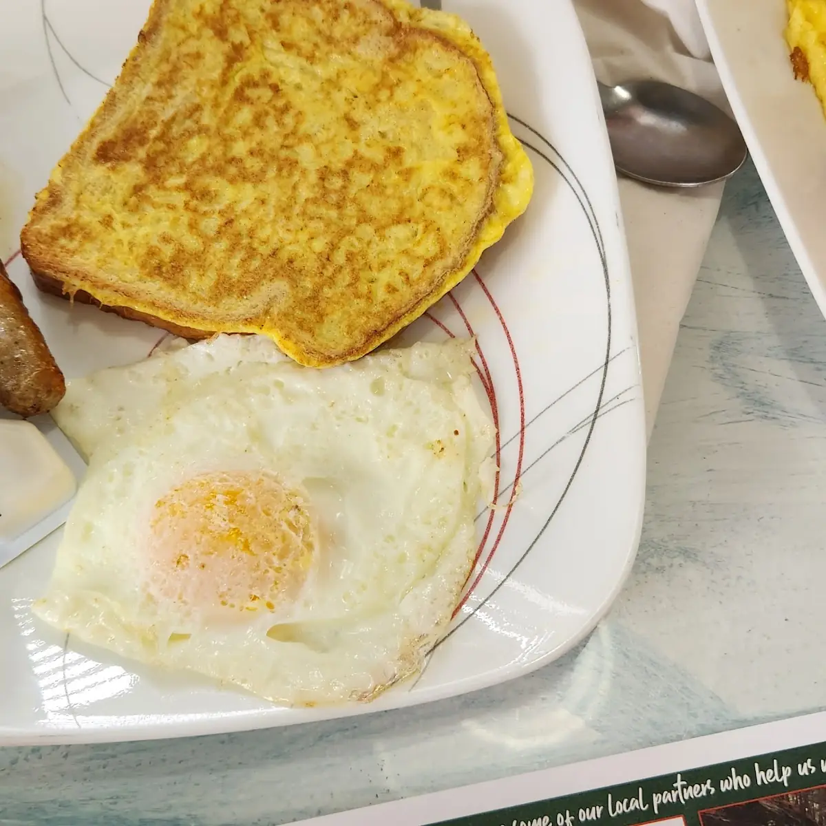Hash Browns and Toast