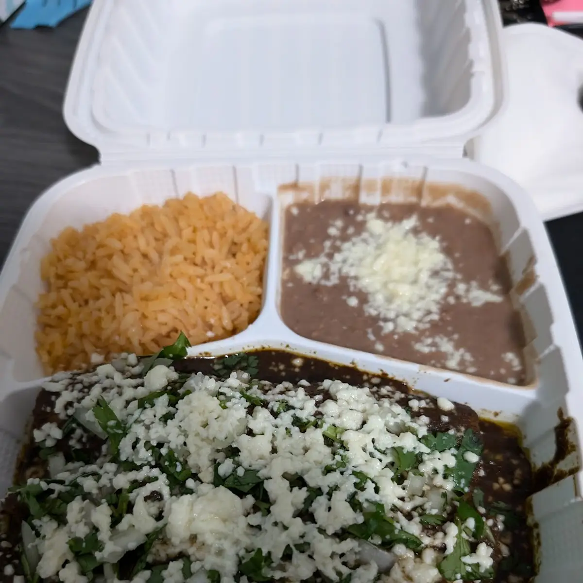 Mole Enchiladas