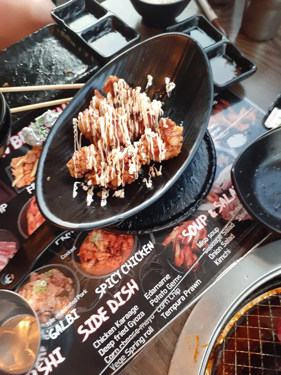 Crispy Fried Chicken, ROKU Sushi & Korean BBQ Bar
