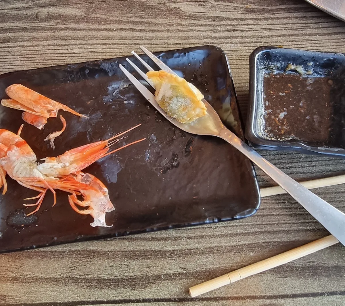 Dumpling, ROKU Sushi & Korean BBQ Bar