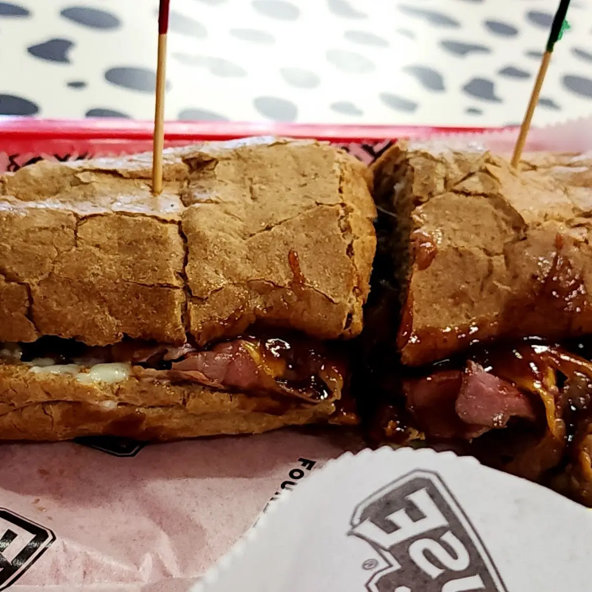 Cheddar Brisket Sandwich