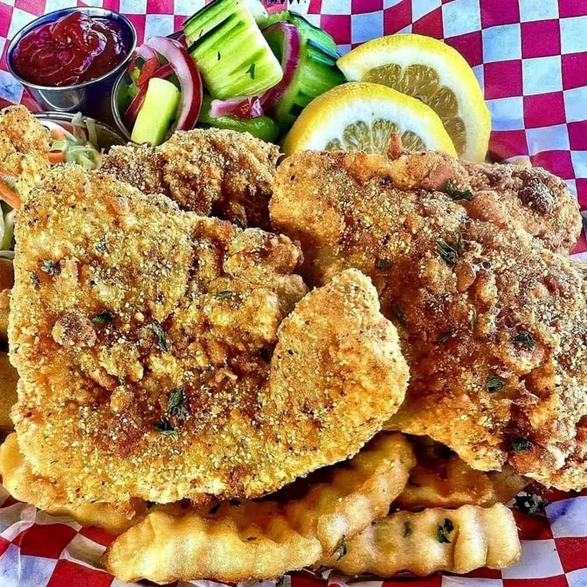 Coconut Shrimp Basket 7