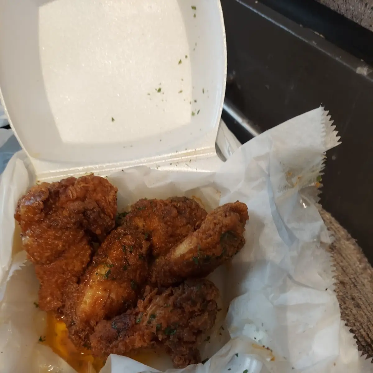 Crab Boil Wings