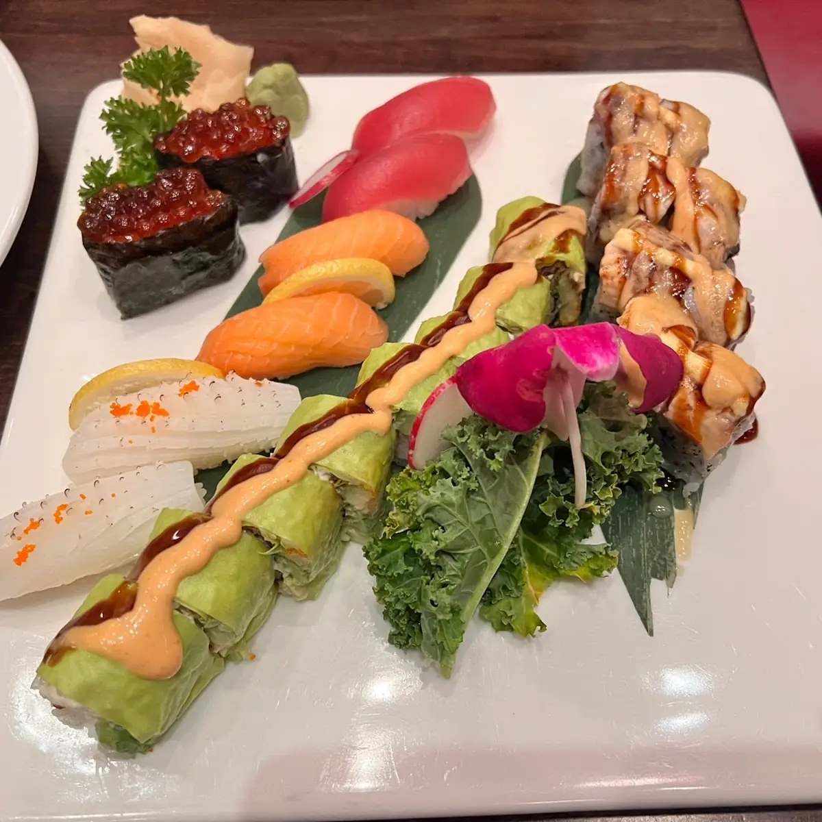Pink Dragon Roll