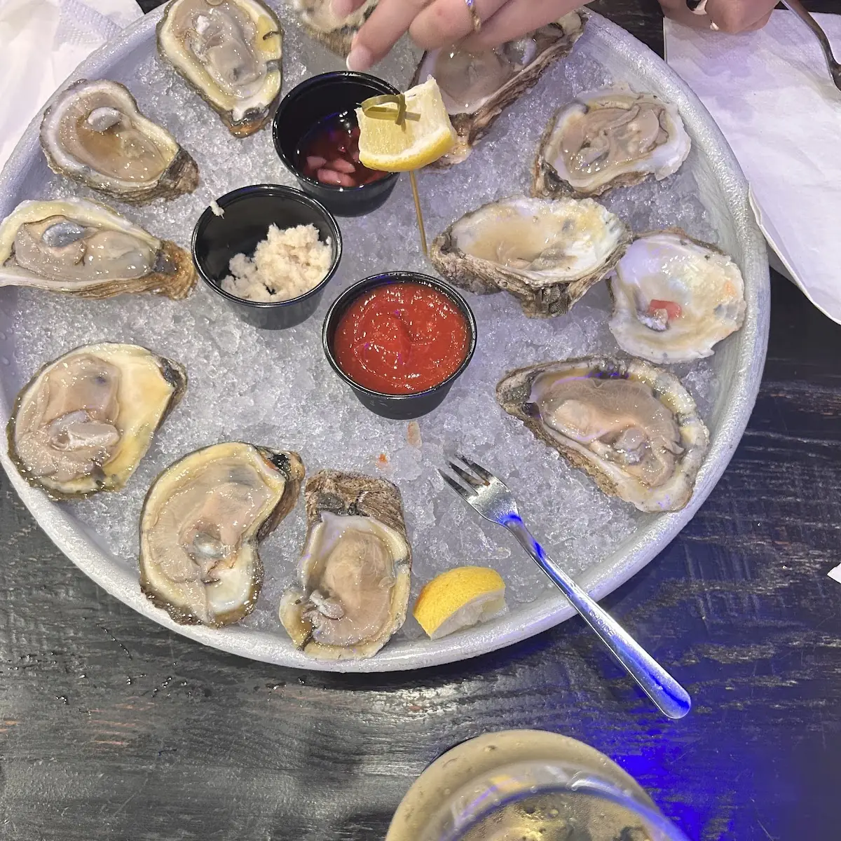 Oyster Sampler Platter