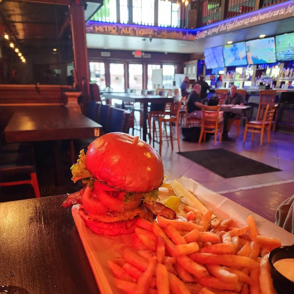 Bacon Cheddar Burger