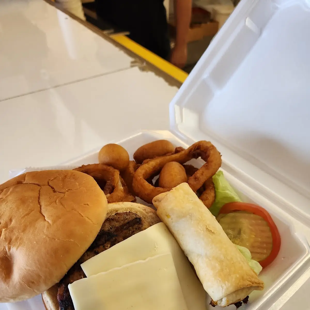 Four Pieces Mini Corn Dogs & Four Pieces Chicken Strips