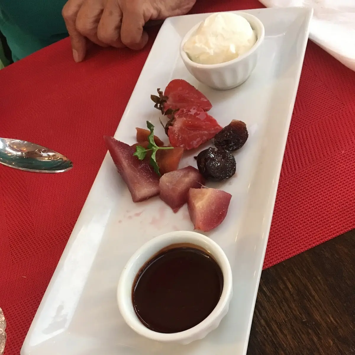 Sorbet with Fruit Moose