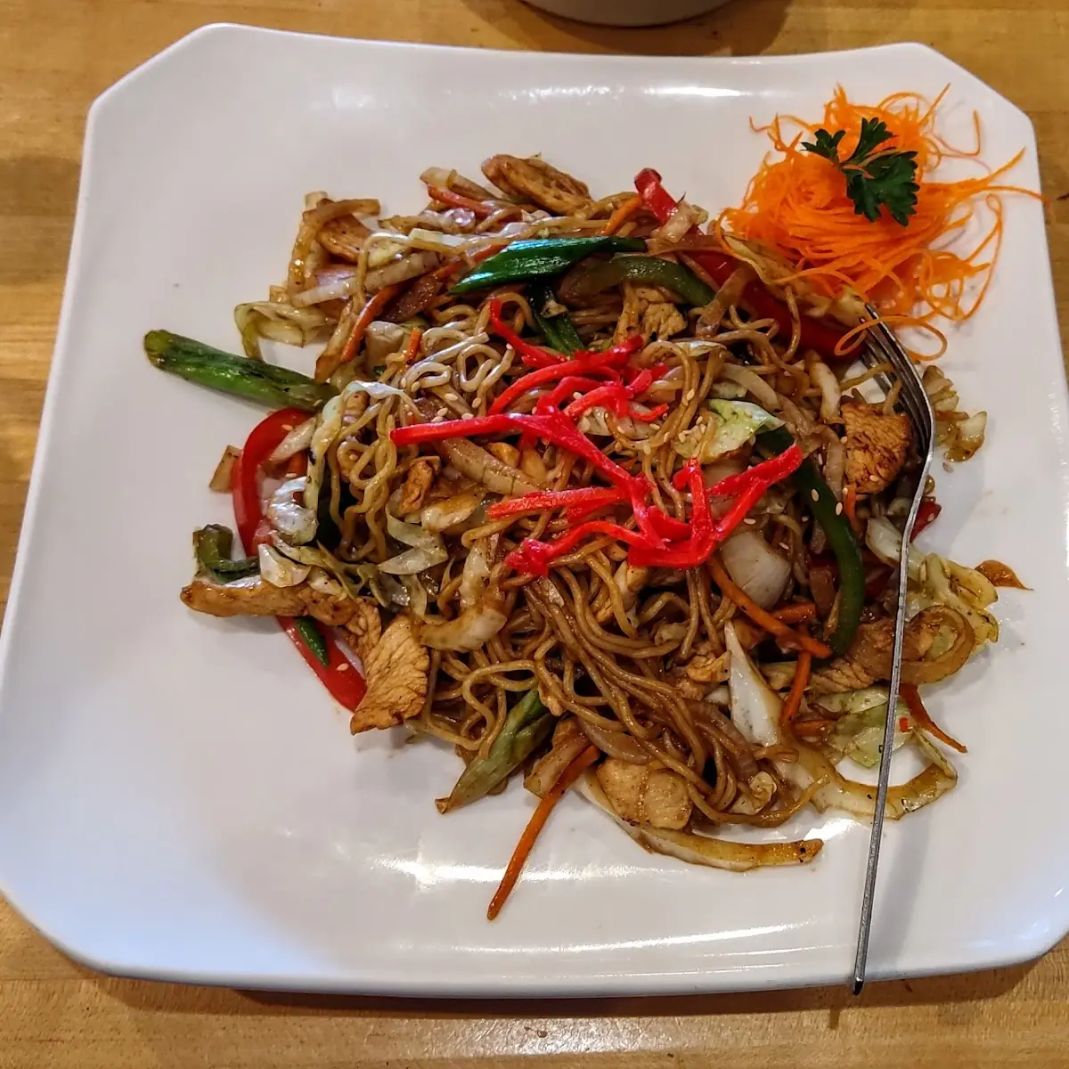 Chicken Yaki Soba