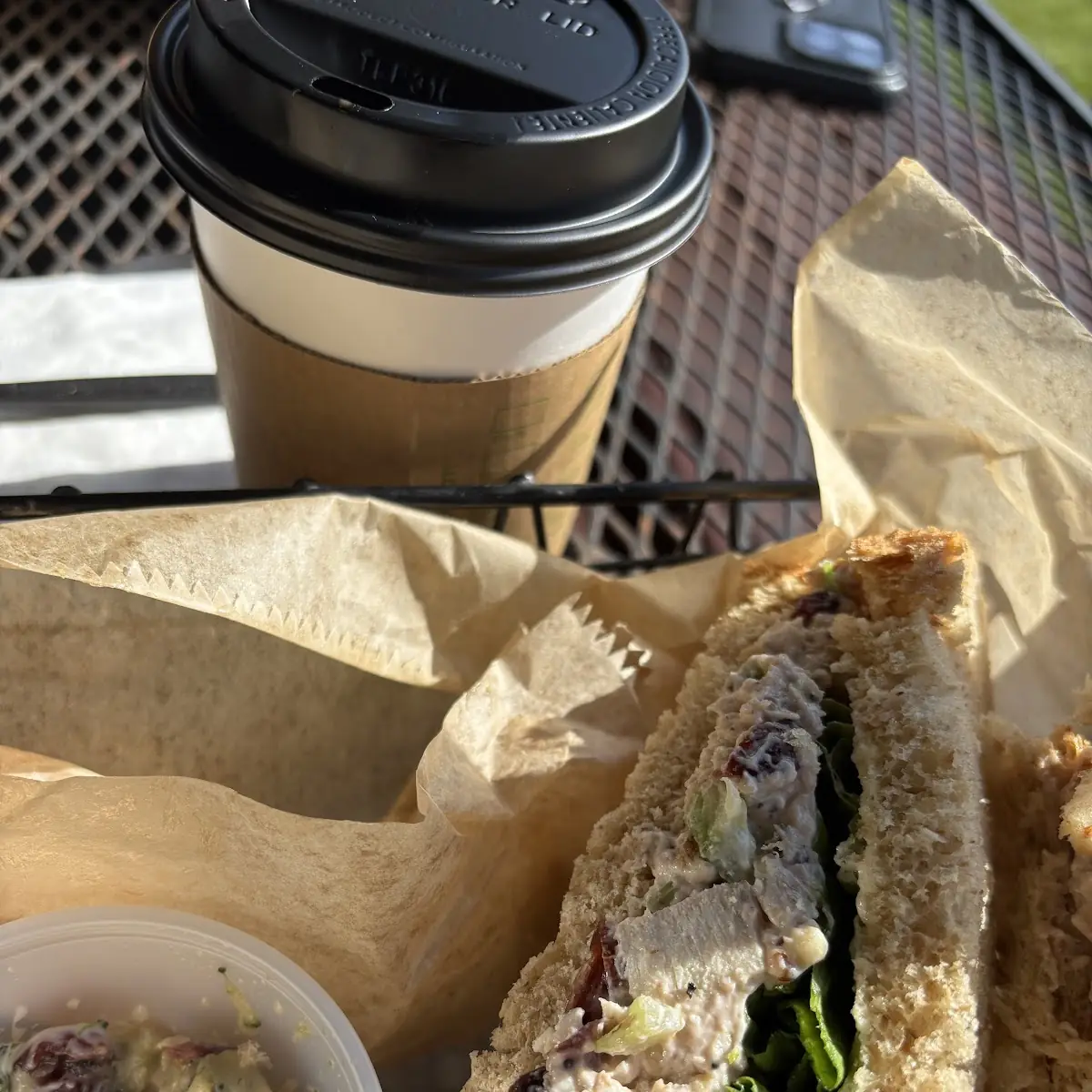 Half West Coast Tuna Sandwich