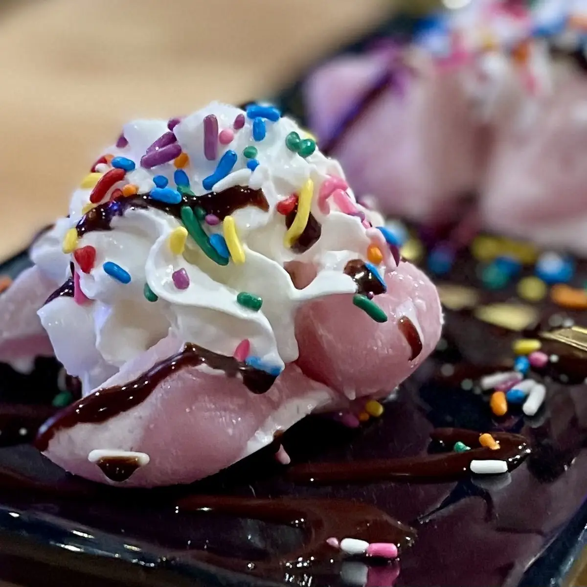 Strawberry Mochi Ice Cream