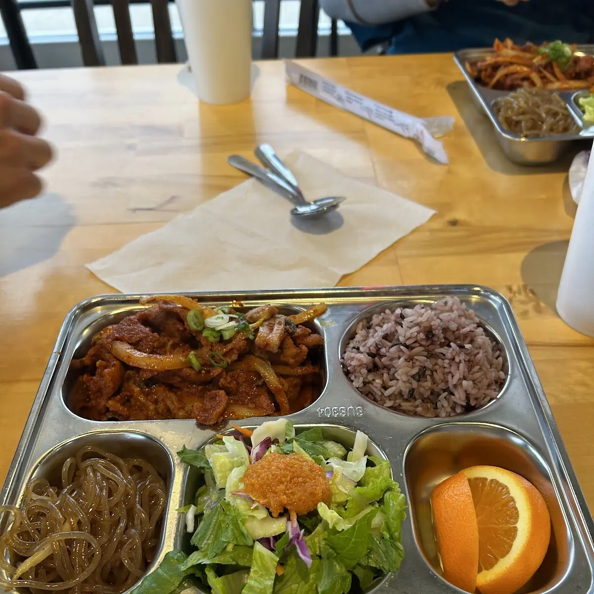 Spicy Pork Bento Box