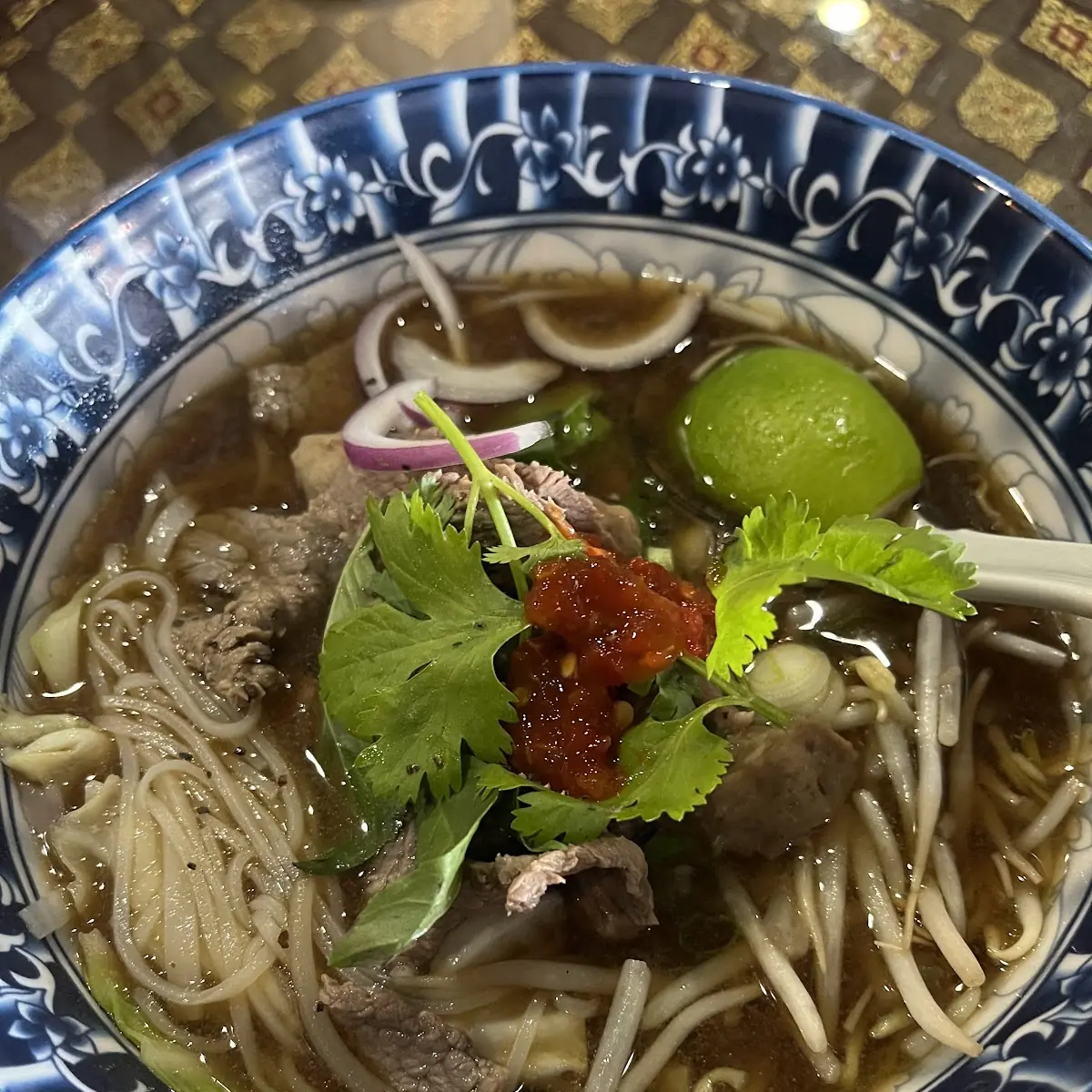 Thai Beef Noodle