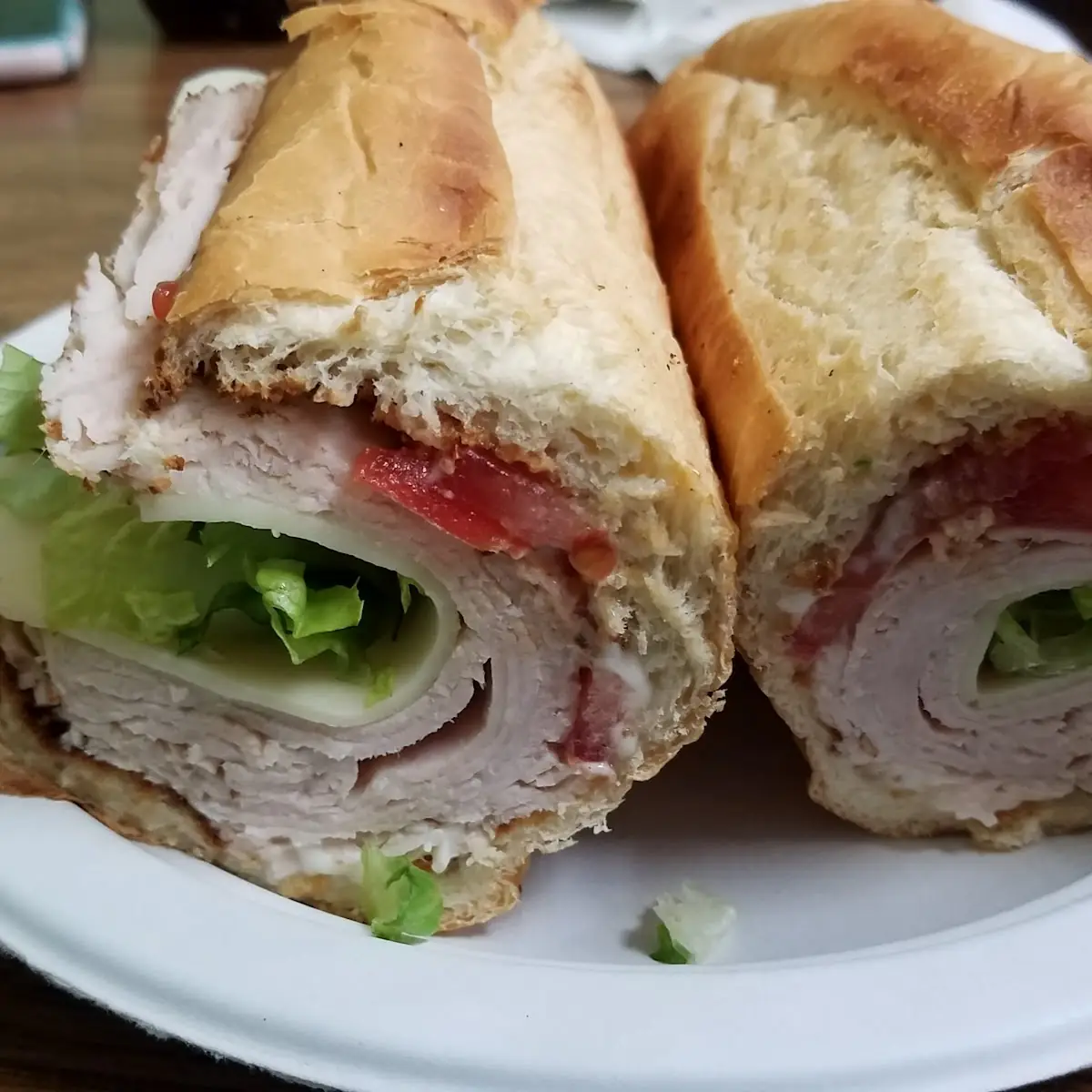 Turkey Club Sub with Everything