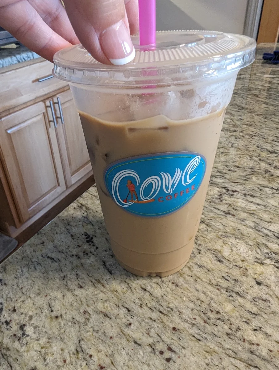 Iced Decaf Latte