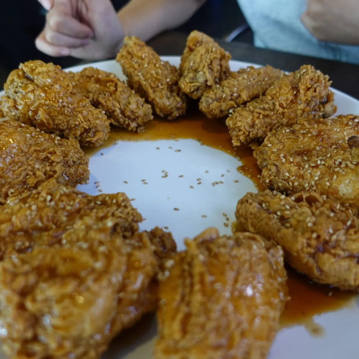 Soy Garlic Chicken Wings