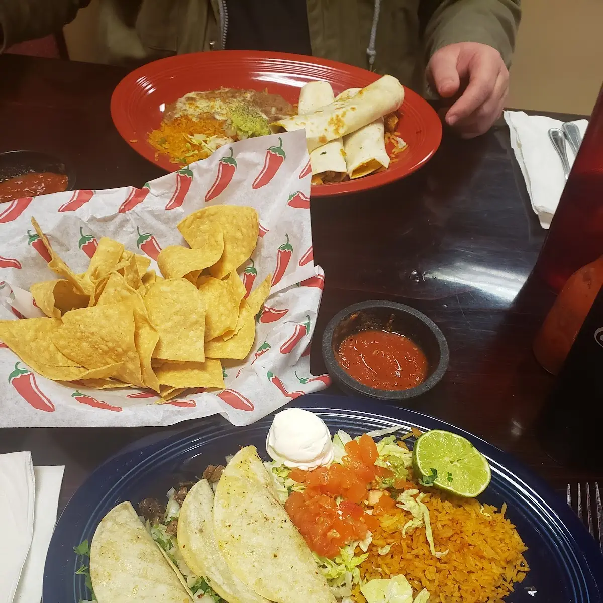Rice Beans Beef Burito