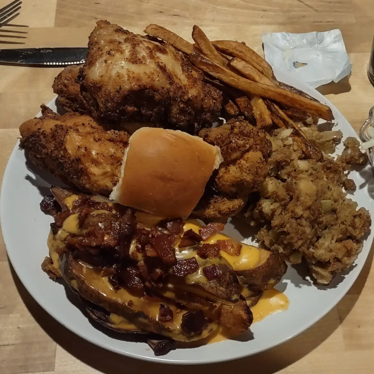 Fried Chicken Dinner