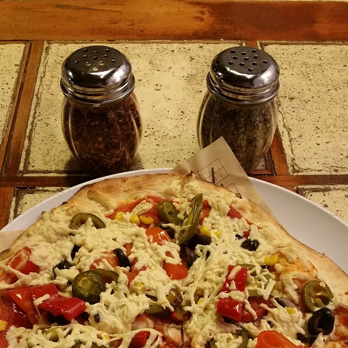 Pizza with Vegan Cheese