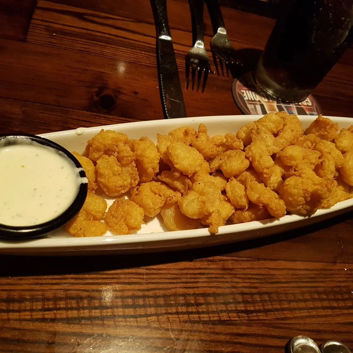 Spicy Chicken Bites and Wild West Shrimp