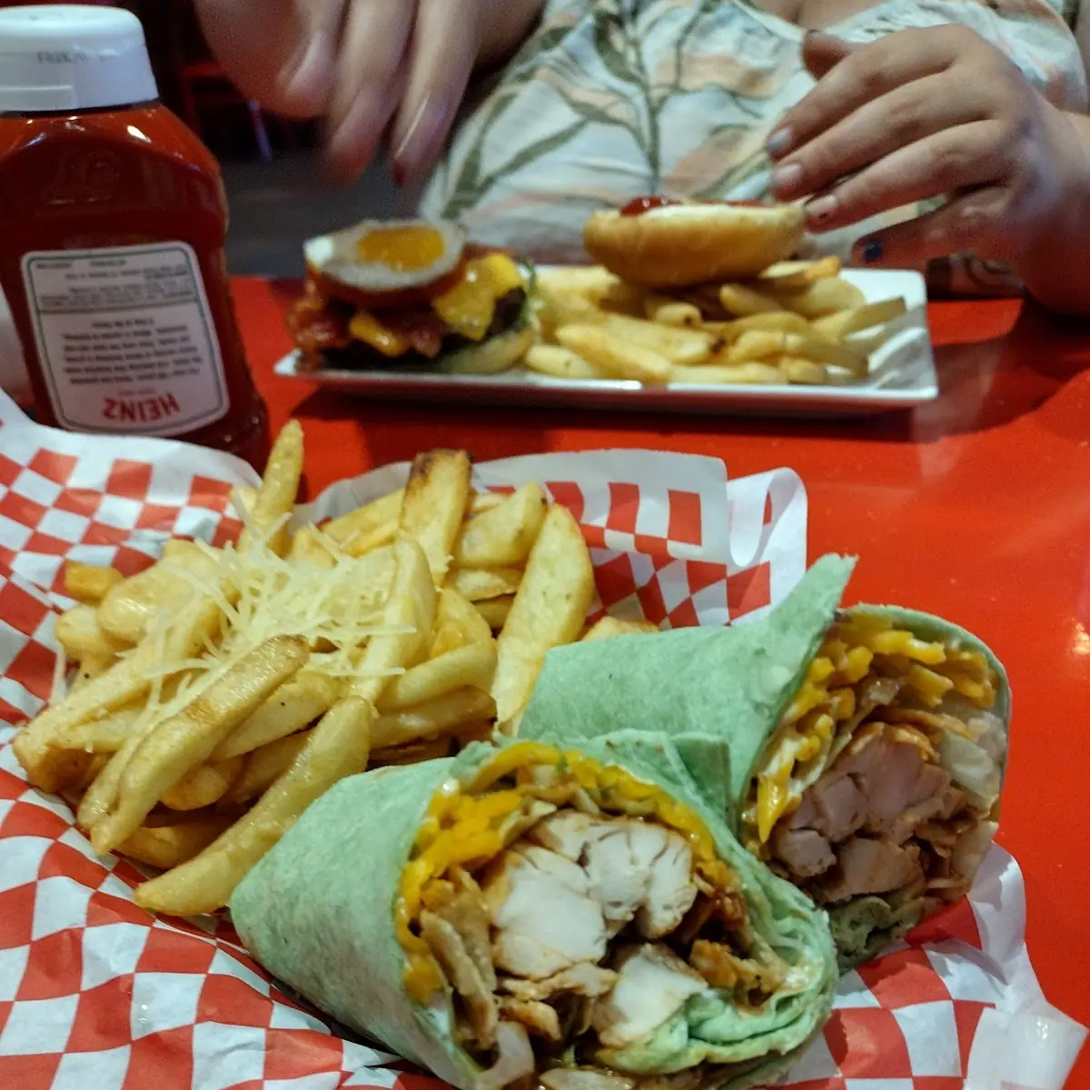 Whiskey River BBQ Chicken Wrap