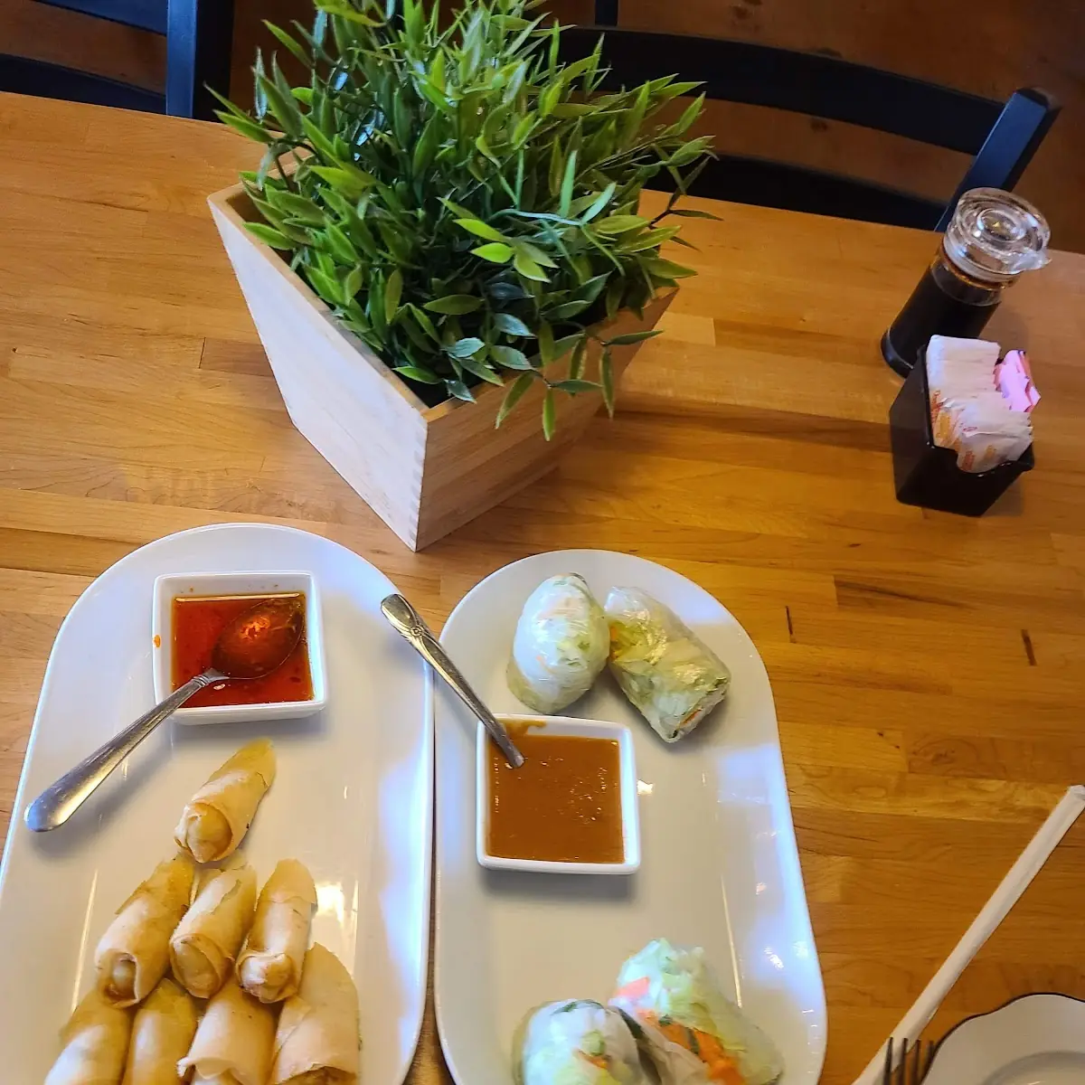 Spring Rolls and Egg Rolls