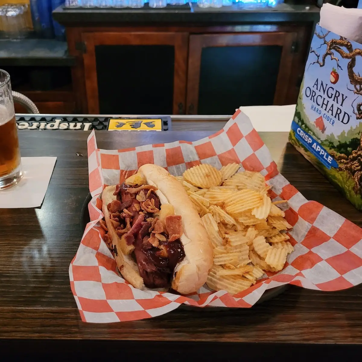 Bacon Hot Dog