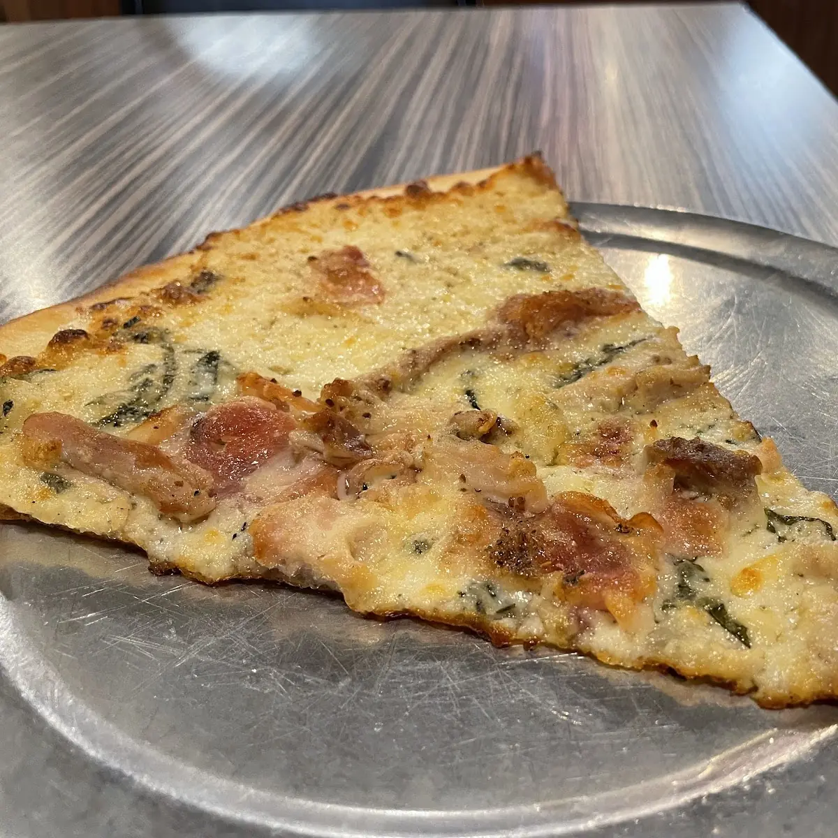 Chicken Alfredo Slice