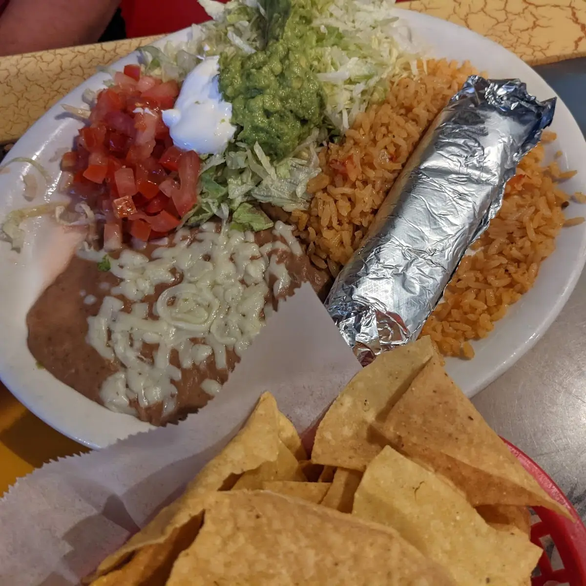 Steak and Cheese Burrito