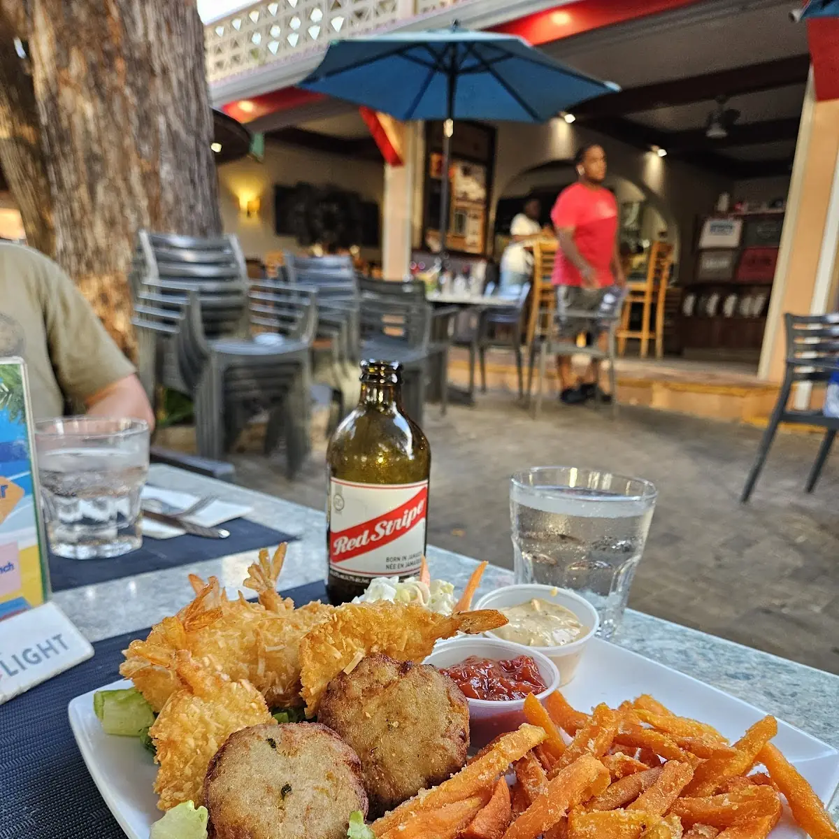 Coconut Shrimp & Crab Cakes