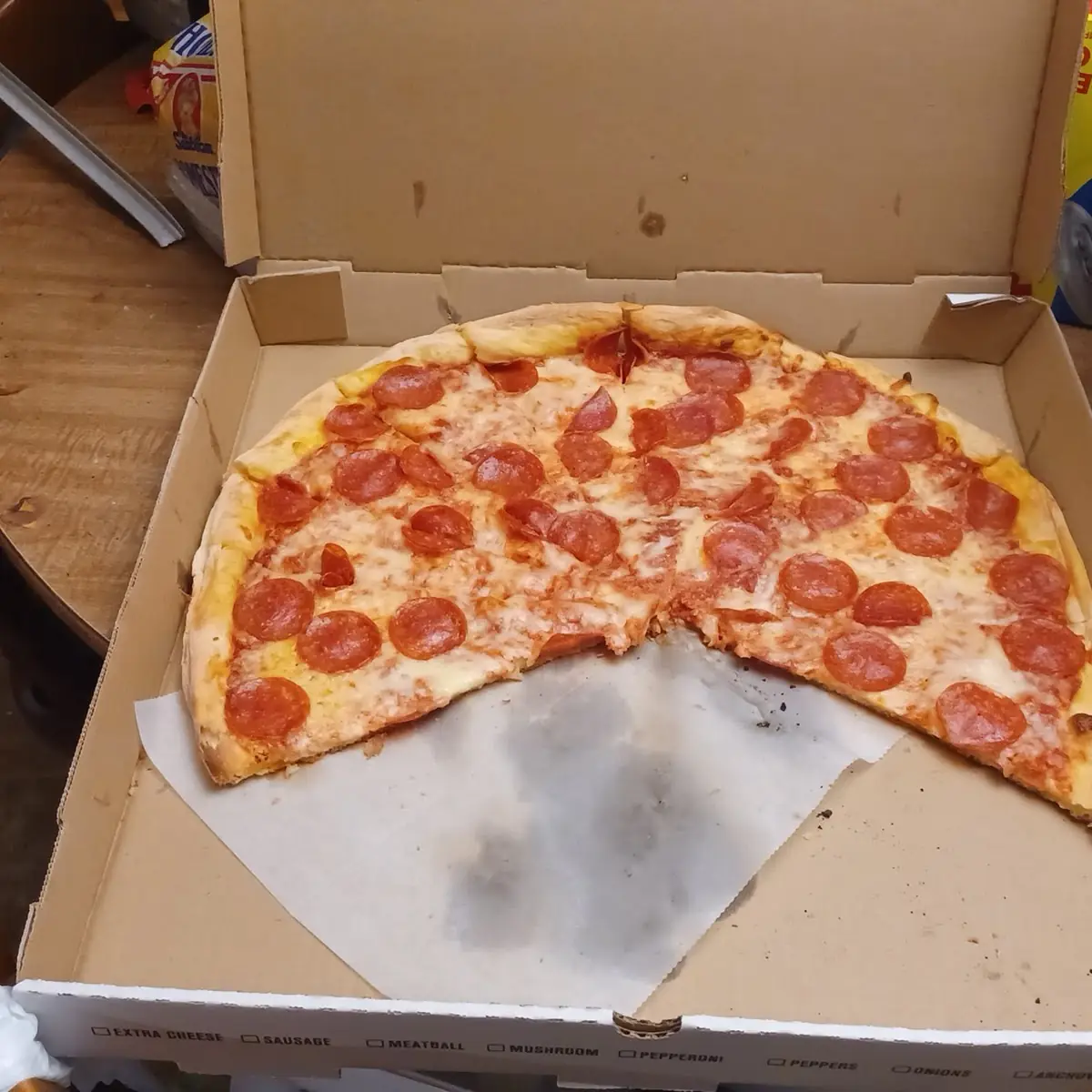 X Large Pepperoni Pizza