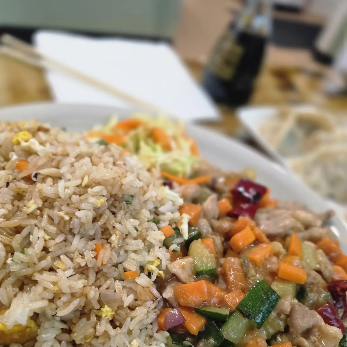 Kung Pao Chicken Fried Rice