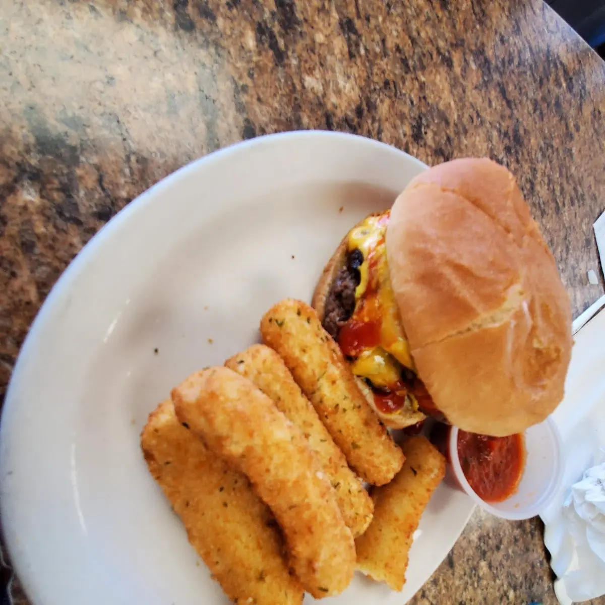 Fried Mozzarella Sticks