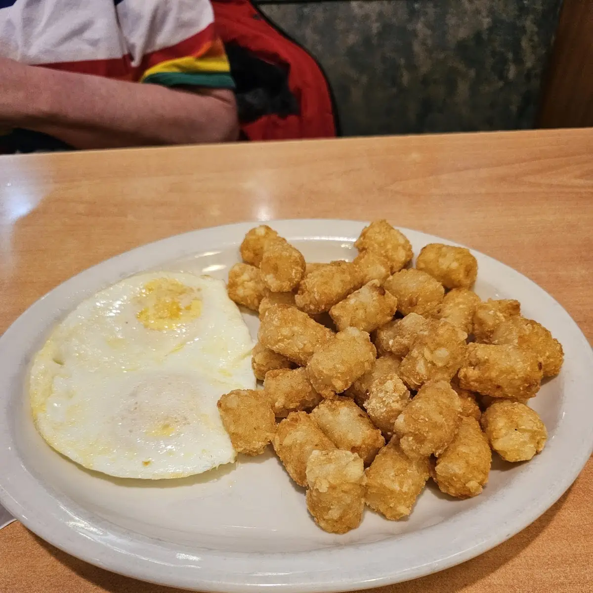 2 Egg Breakfast with Tater Tots