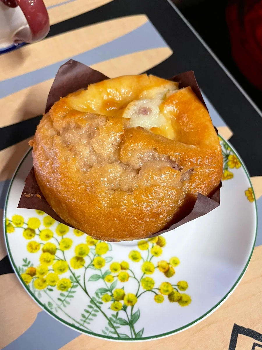 Raspberry Cream Cheese Muffin